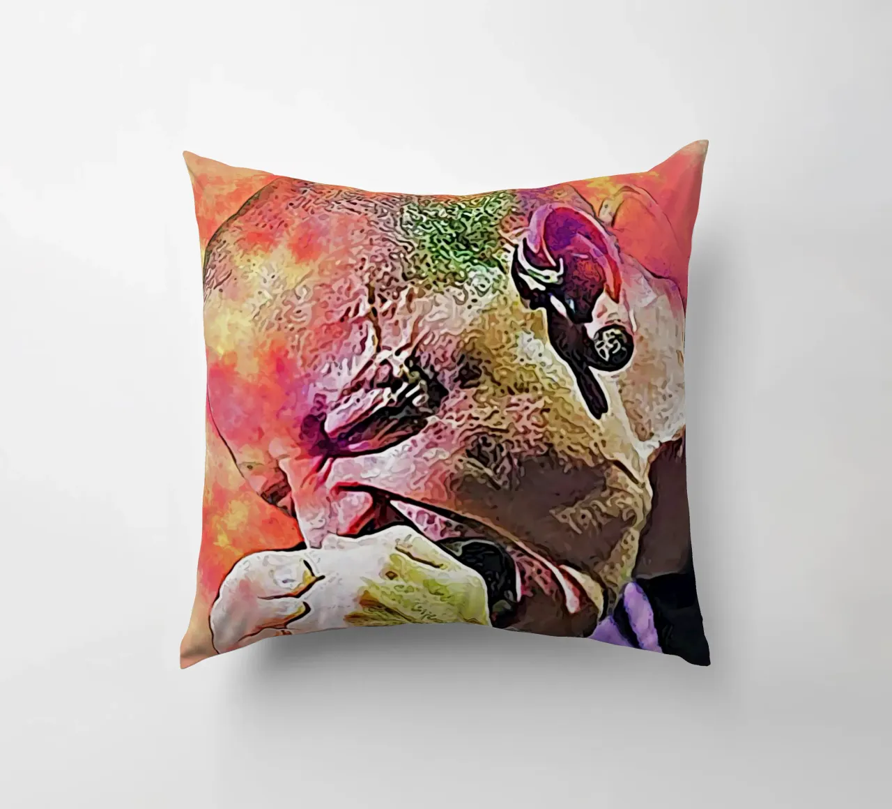 Chester su Scream cuscino da neonartroom