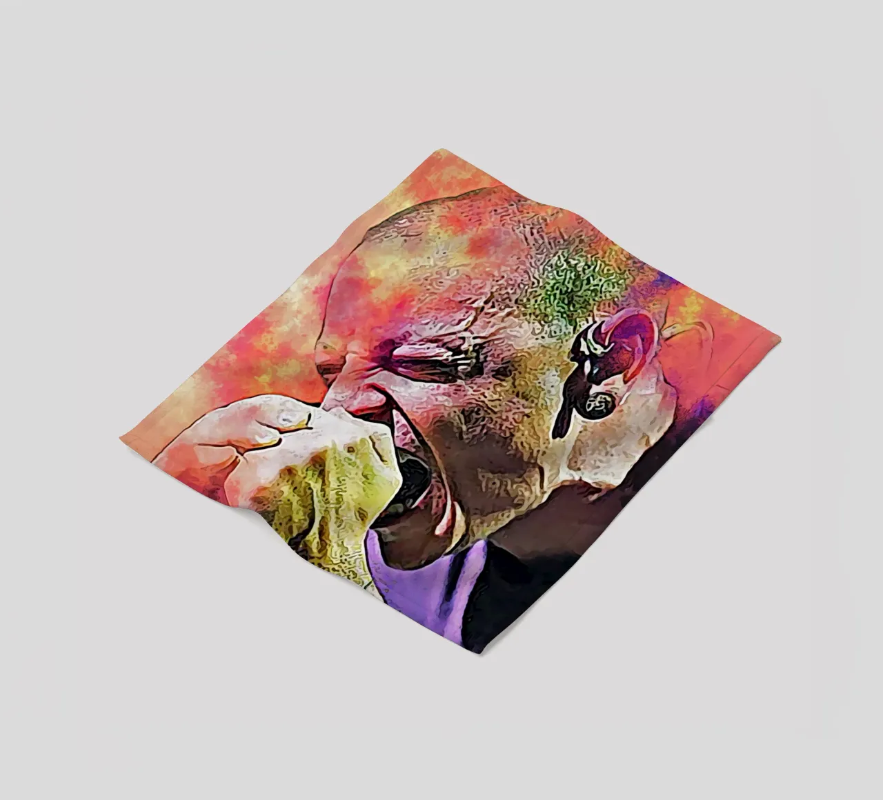 Chester su Scream coperta in pile da neonartroom