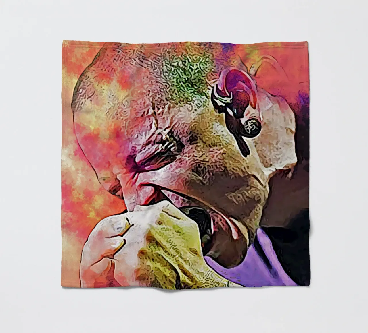 Chester su Scream coperta in pile da neonartroom