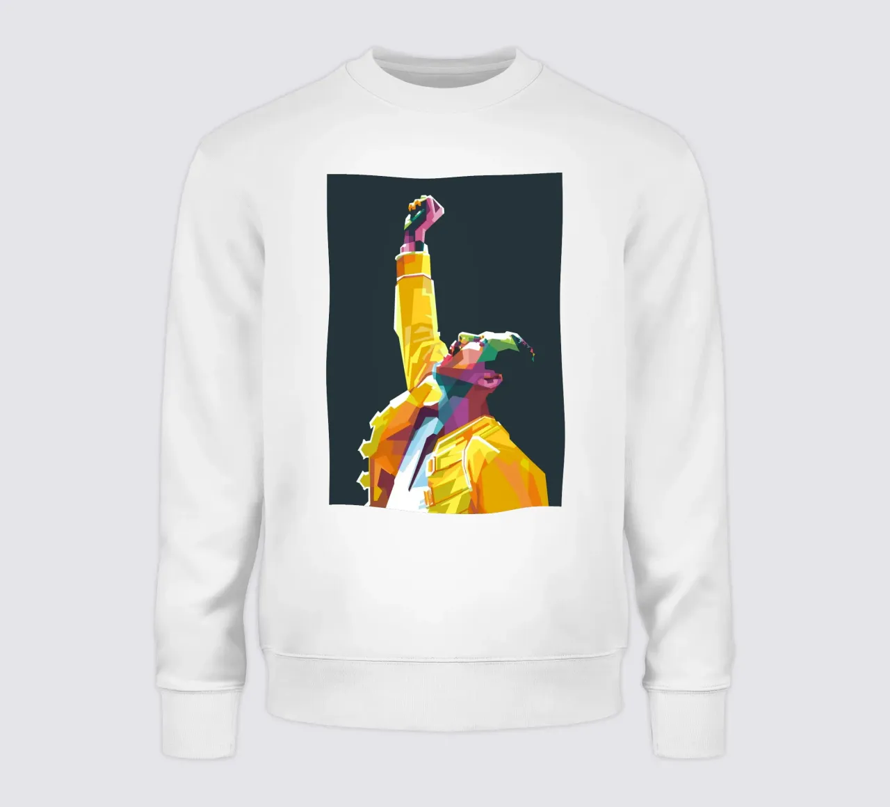 Freddie Mercury WPAP pop art felpa da Alkahfsmart