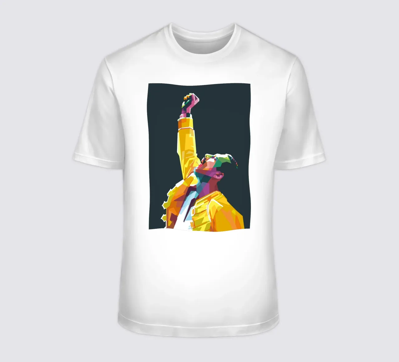 Freddie Mercury WPAP pop art t-shirt da Alkahfsmart