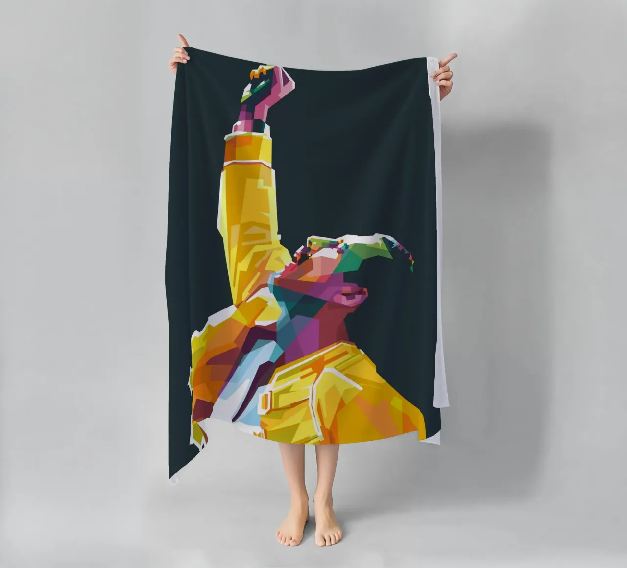 Freddie Mercury WPAP pop art telo mare da Alkahfsmart
