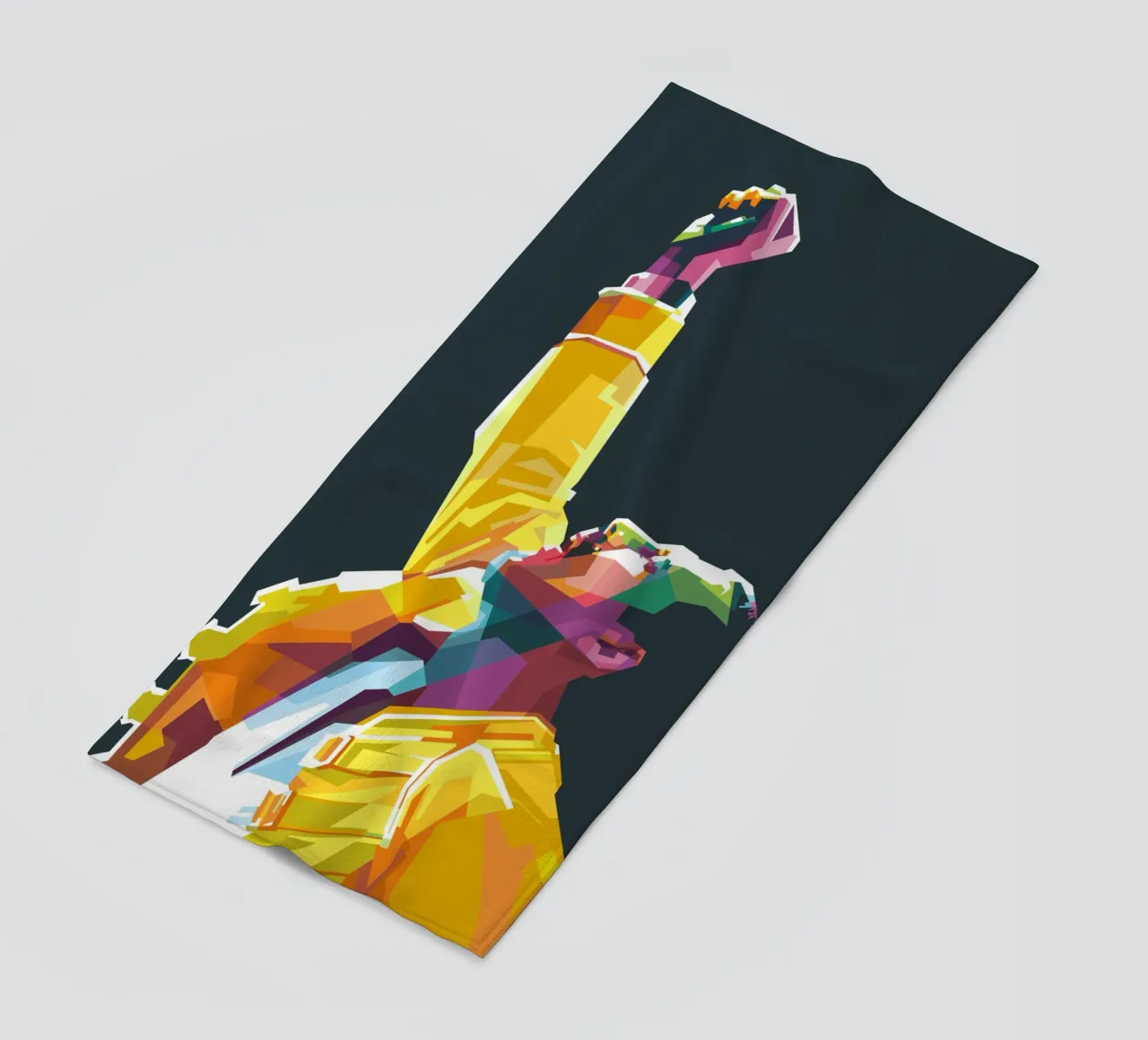 Freddie Mercury WPAP pop art telo mare da Alkahfsmart