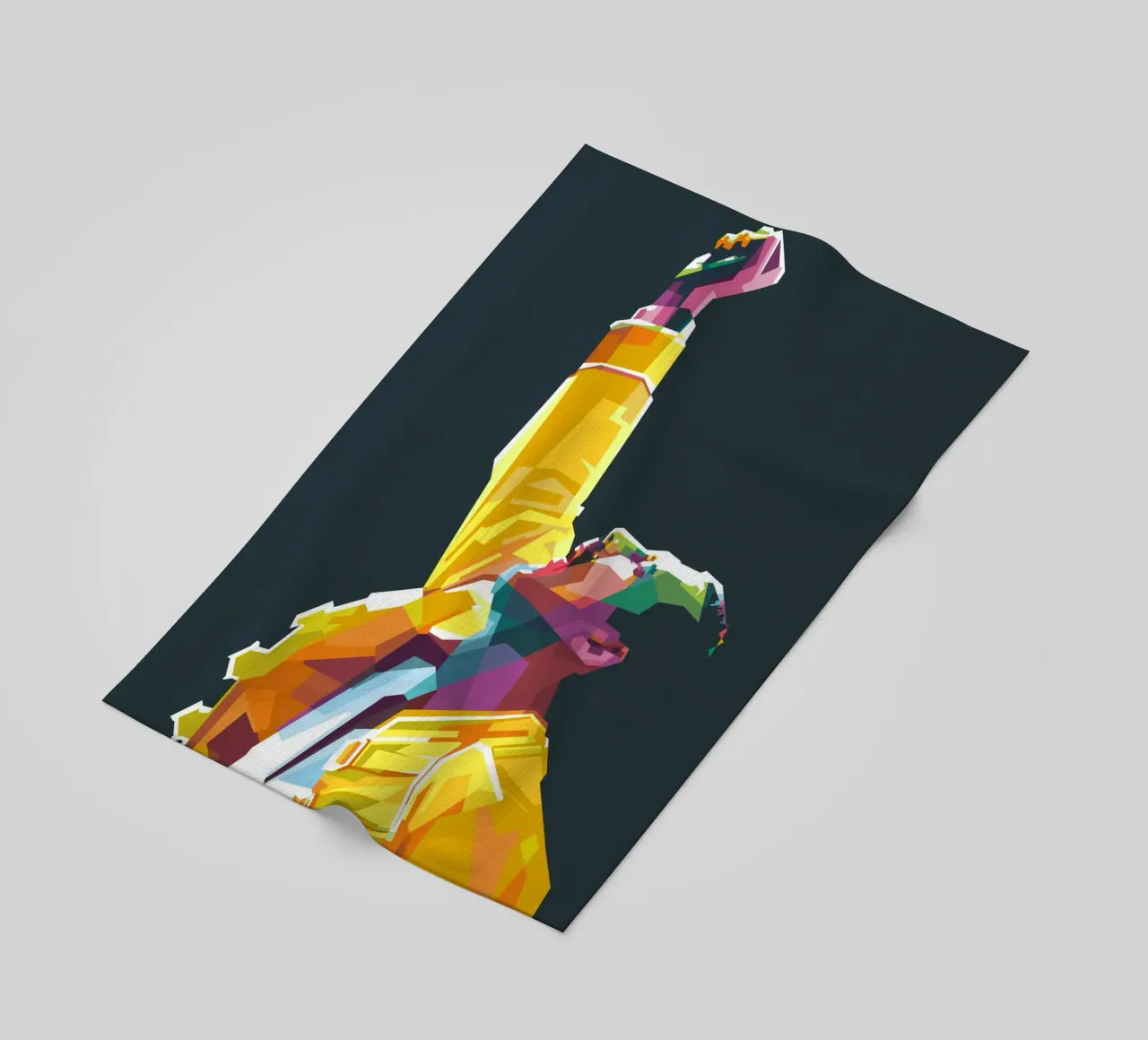 Freddie Mercury WPAP pop art telo mare da Alkahfsmart