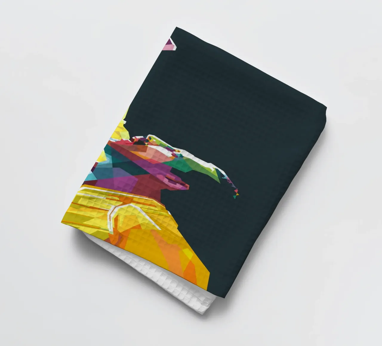 Freddie Mercury WPAP pop art torchon de Alkahfsmart