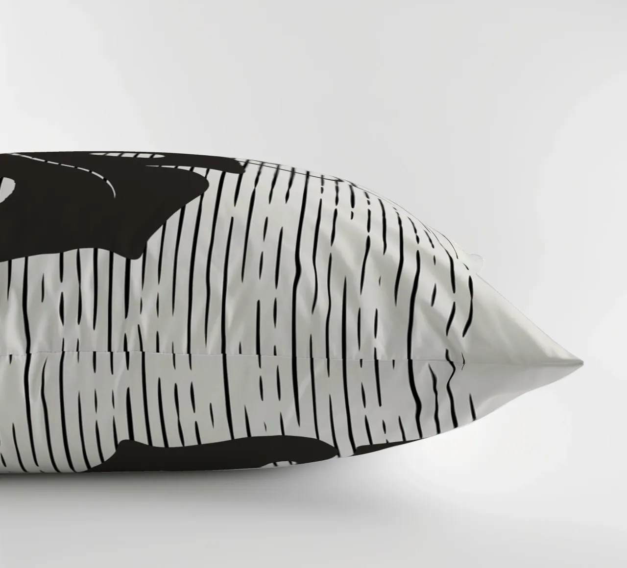 Design de plantes boho - Monstera Minimal coussin de Whole©