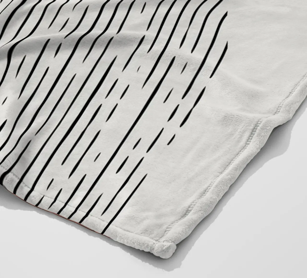 Design per piante Boho - Monstera Minimal coperta in pile da Whole©