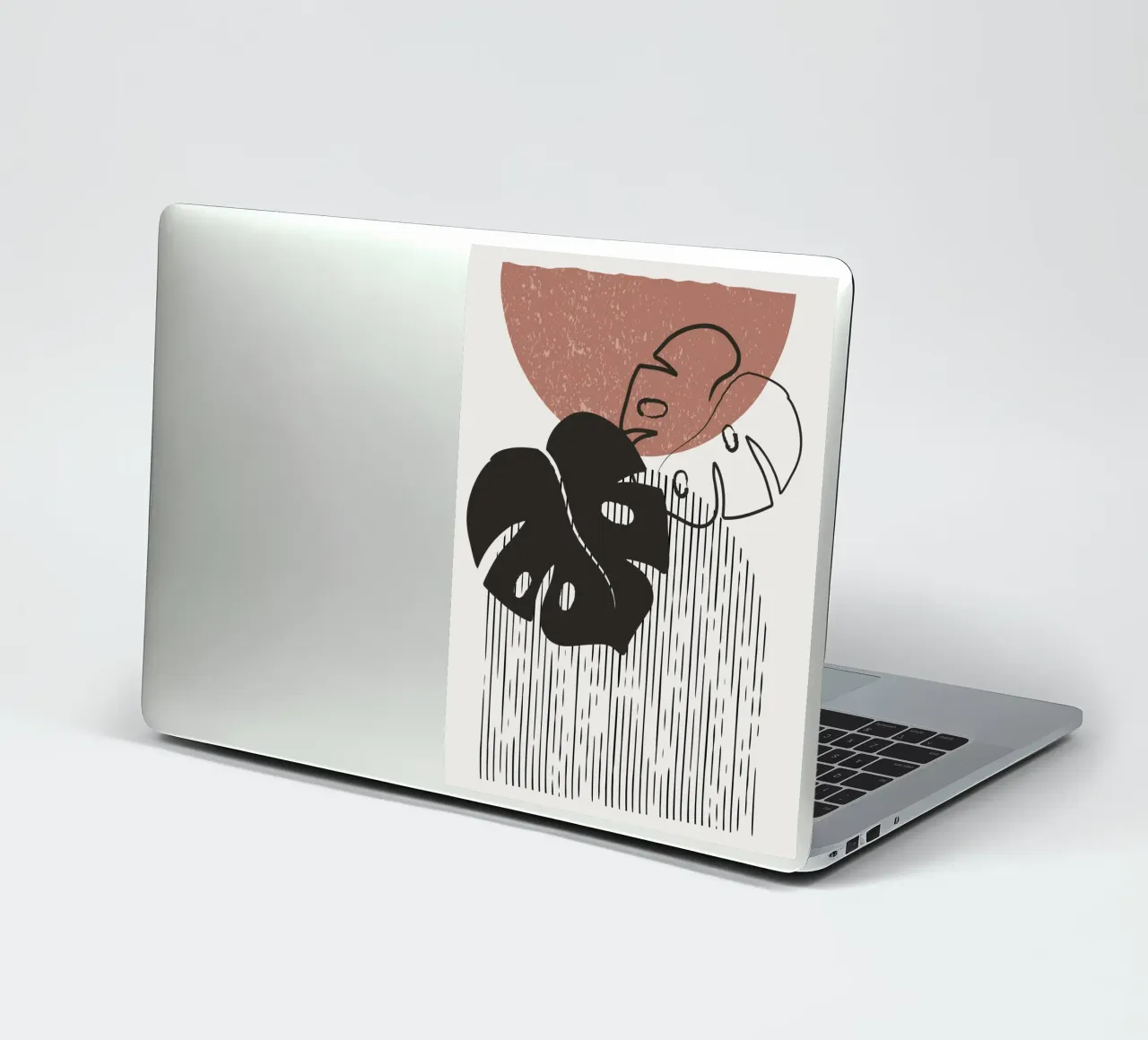 Design per piante Boho - Monstera Minimal adesivo da Whole©