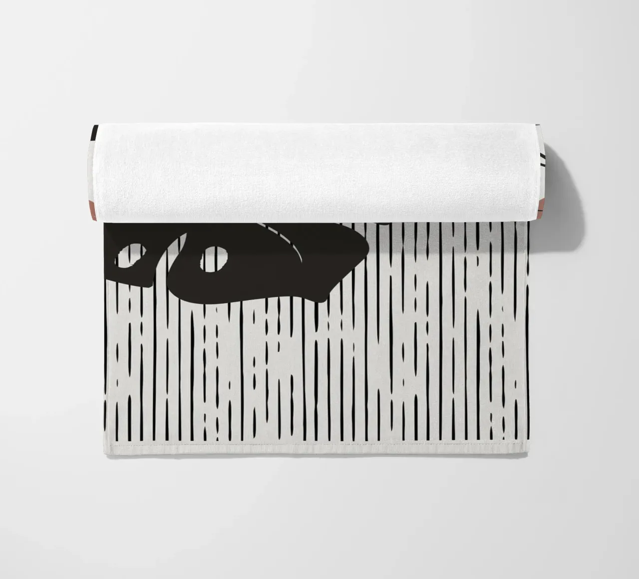 Design per piante Boho - Monstera Minimal telo mare da Whole©