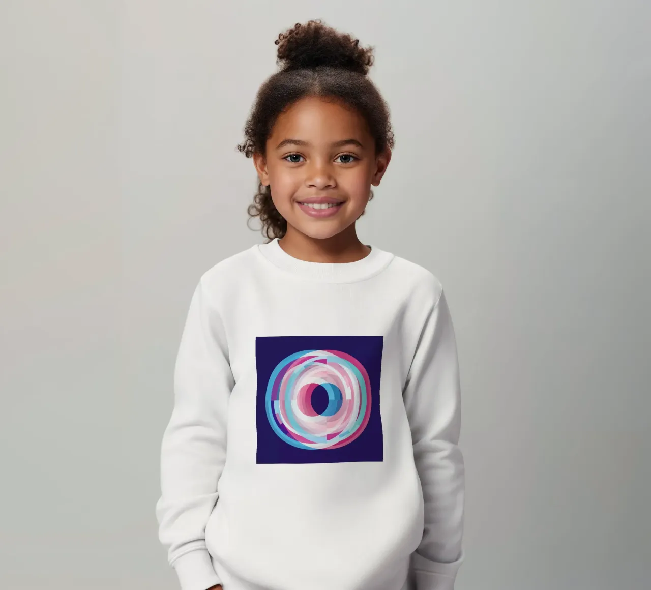 Symphony In Blue Kinder Sweatshirt von JaySan Studio