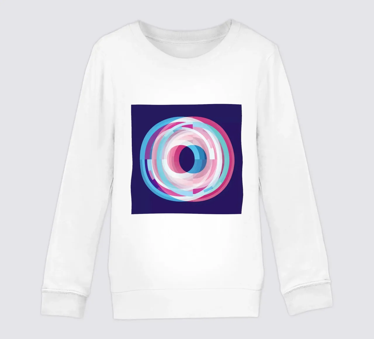 Symphony In Blue Kinder Sweatshirt von JaySan Studio