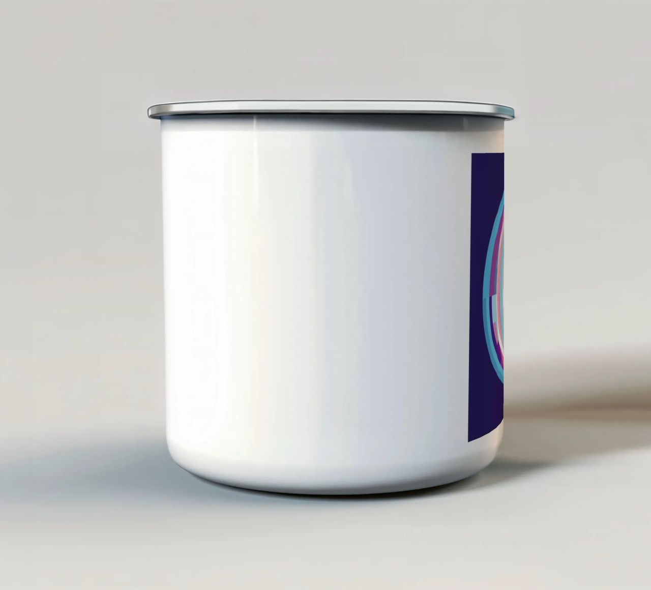 Symphony In Blue tazza in smalto da JaySan Studio