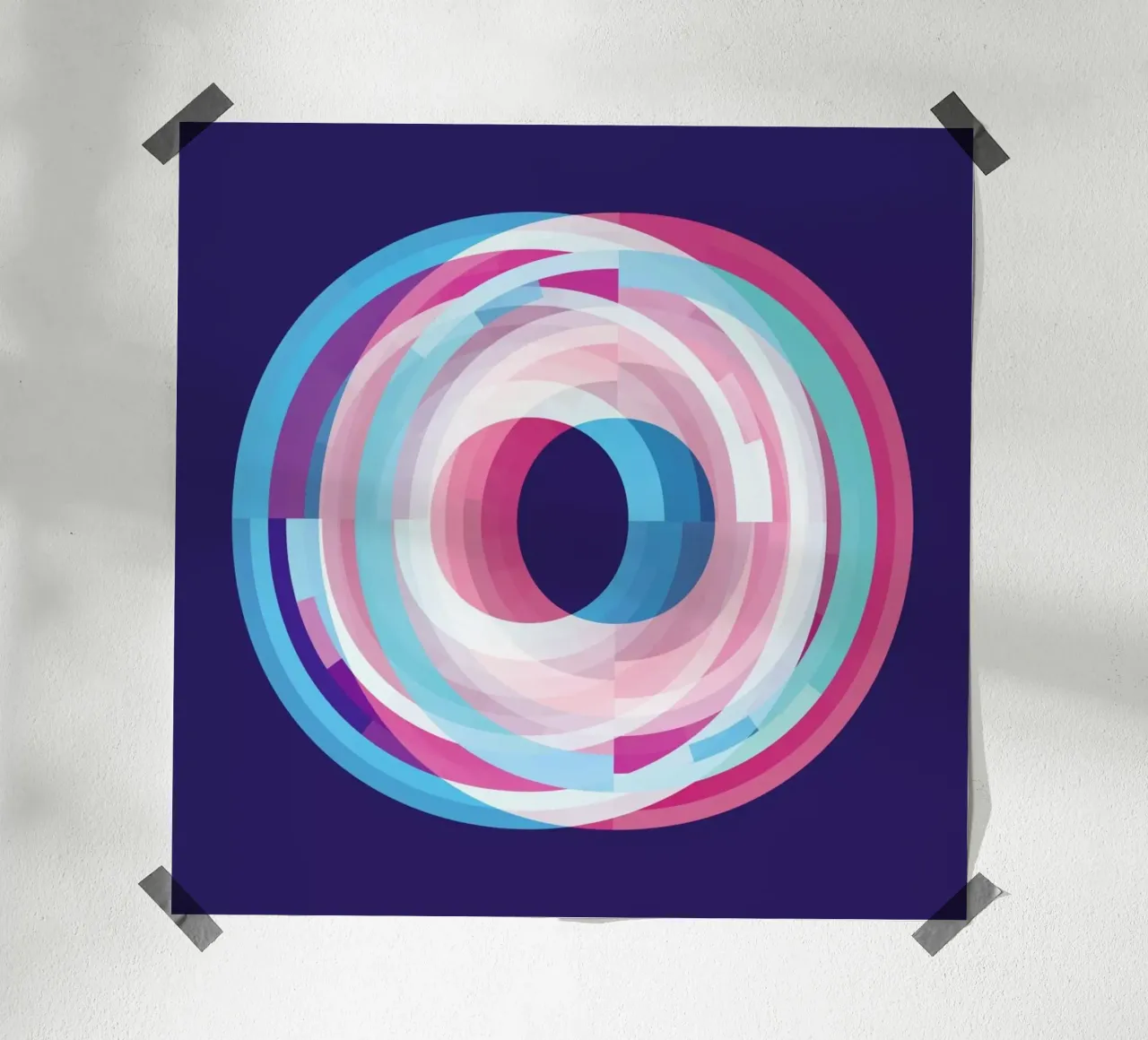 Symphony In Blue poster da JaySan Studio