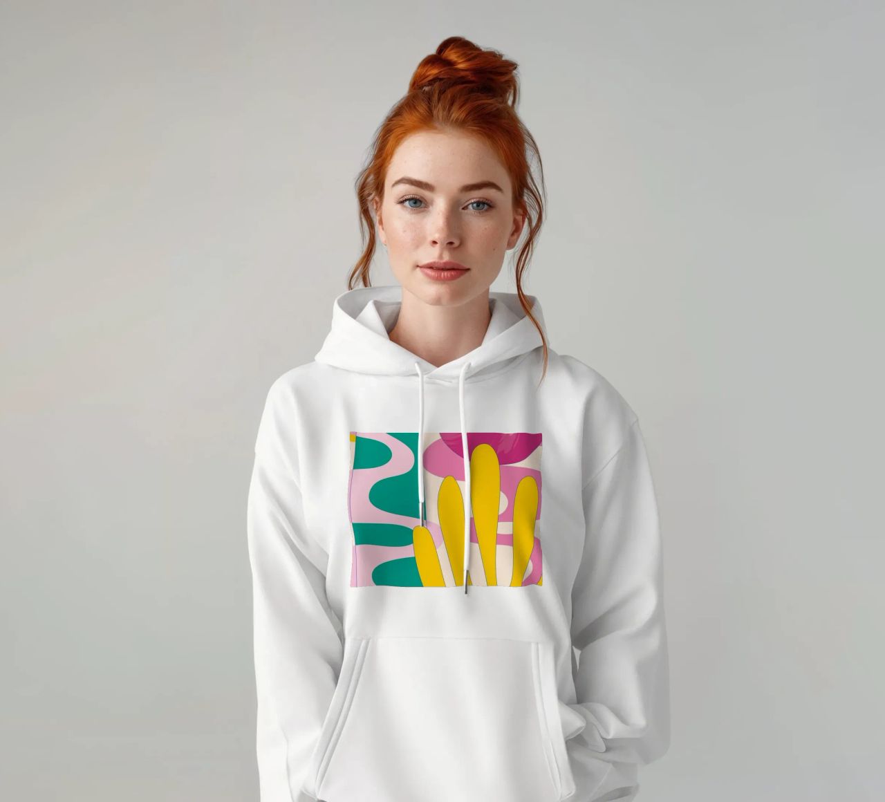 Pop Art Boho - Colorato e vivace felpa con cappuccio da Whole©