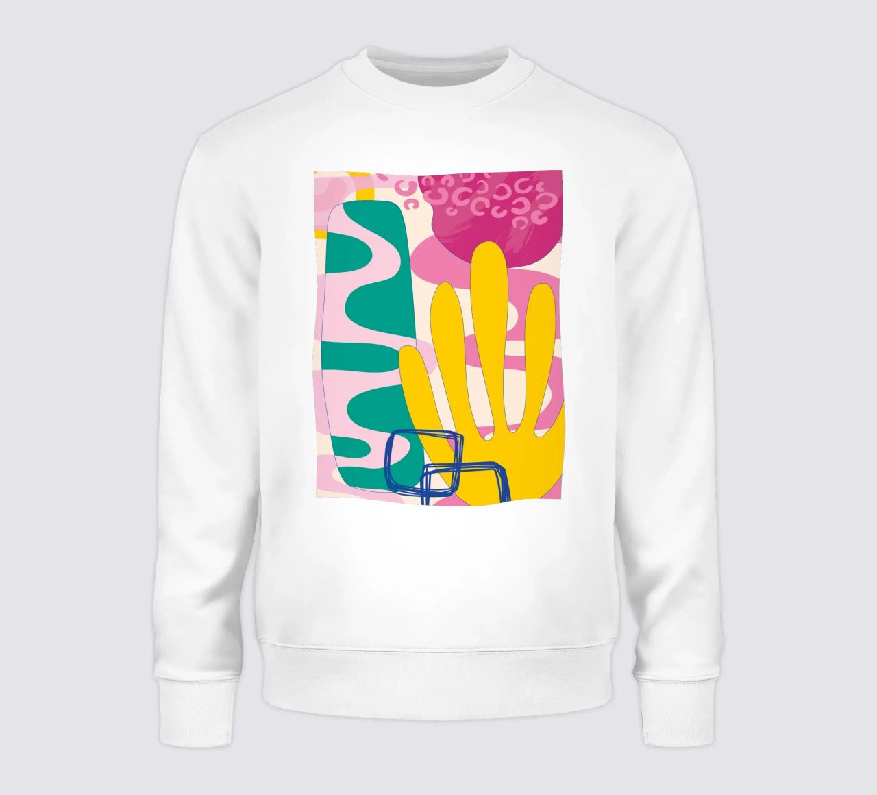 Pop Art Boho - Colourful & Lively sweatshirt by Whole©