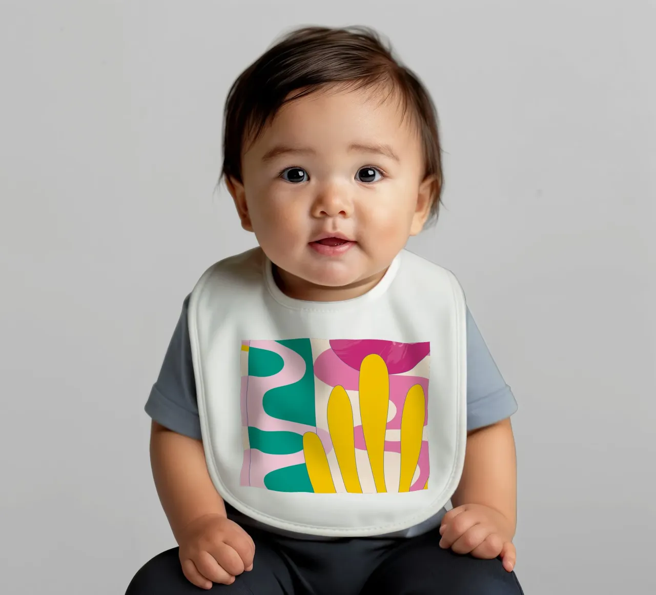 Pop Art Boho - Colorato e vivace bavaglino da Whole©