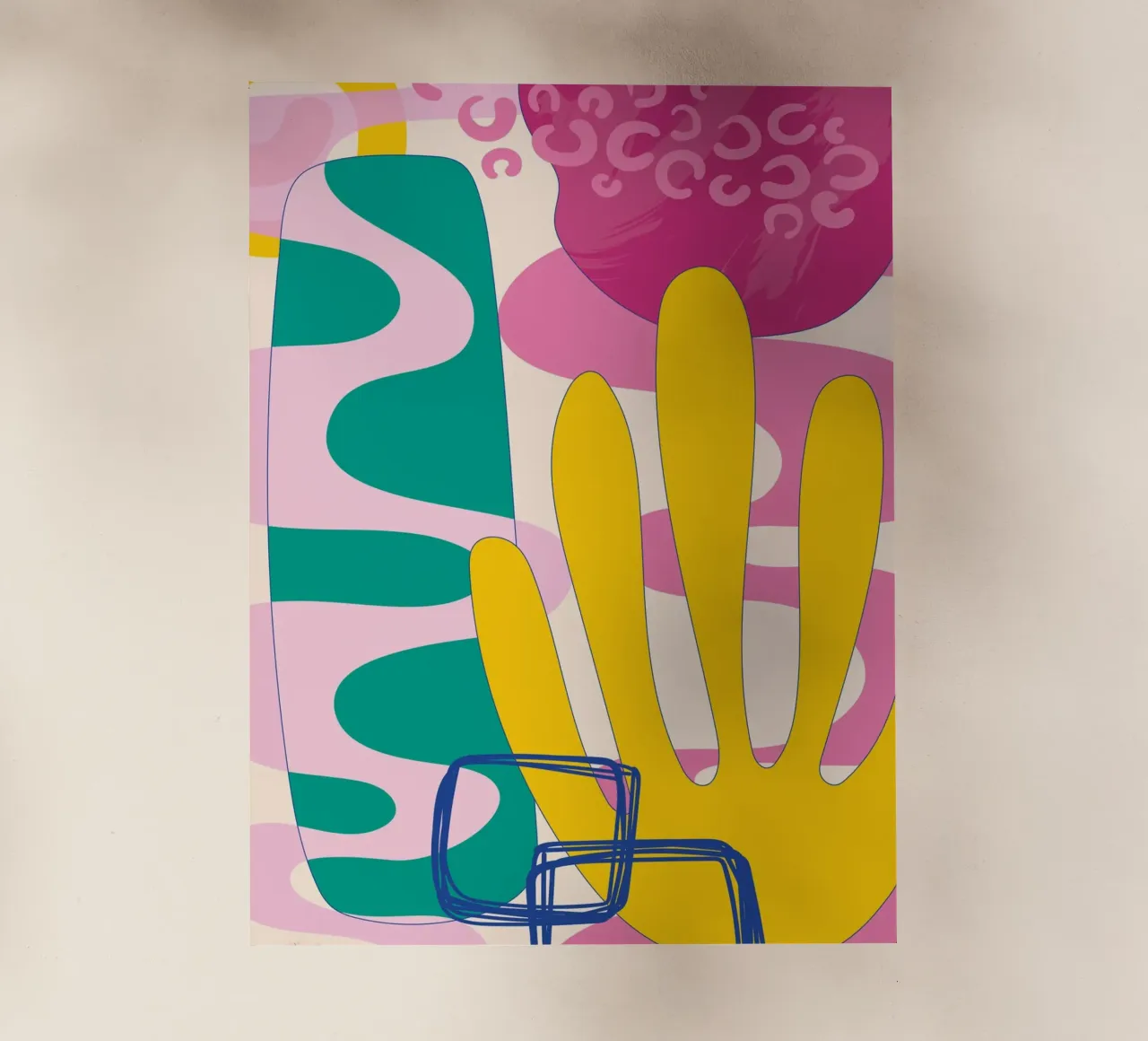 Pop Art Boho - Colorato e vivace pellicola backlit da Whole©