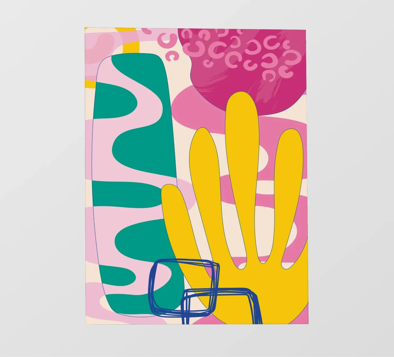 Pop Art Boho - Colorato e vivace telo in pvc da Whole©