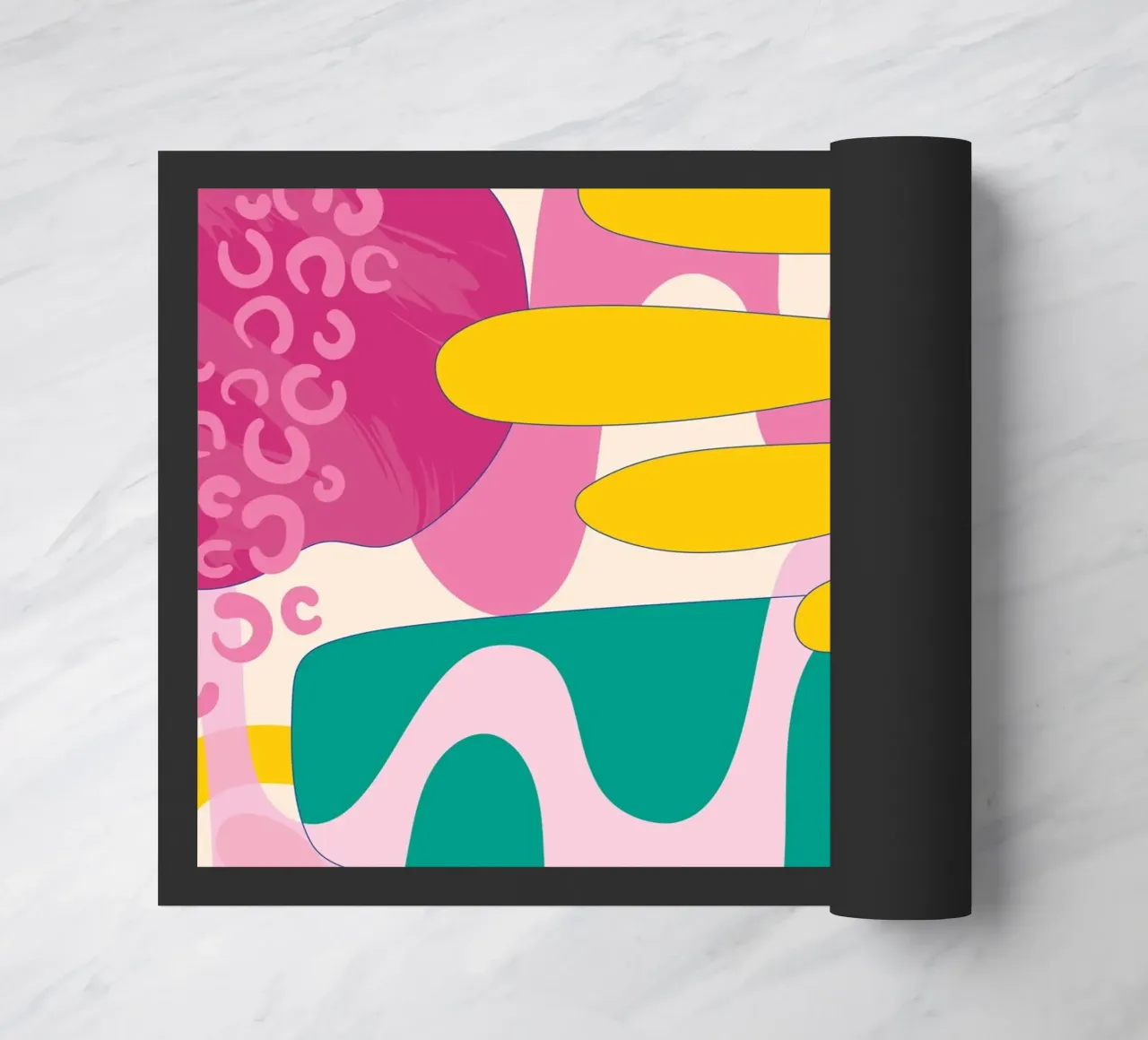 Pop Art Boho - Colorato e vivace zerbino da Whole©