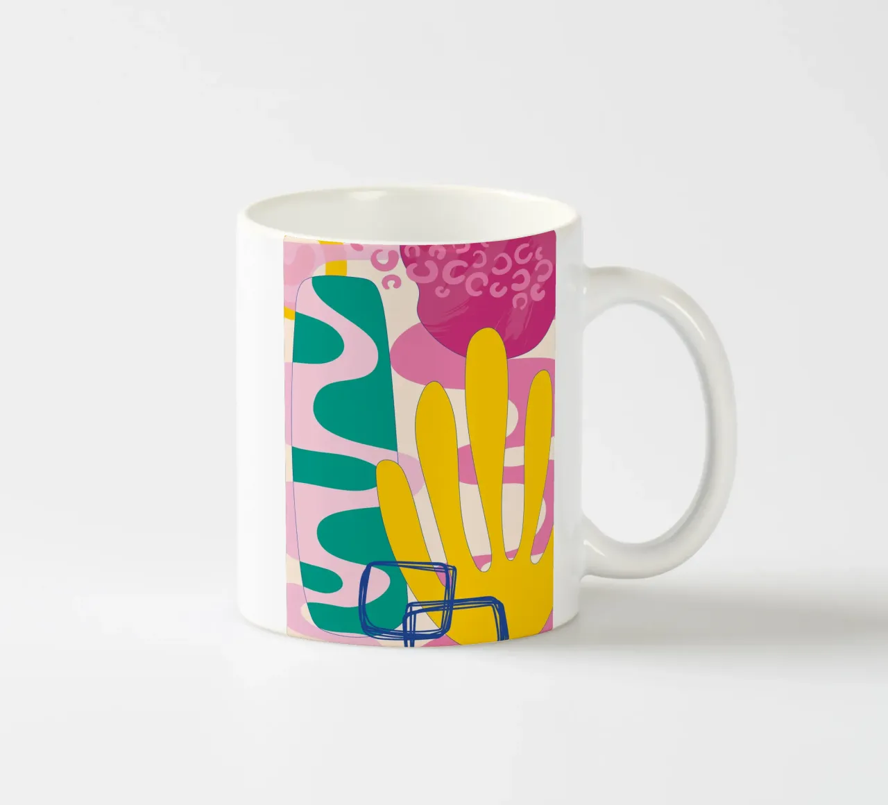 Pop Art Boho - Colorato e vivace tazza in ceramica da Whole©