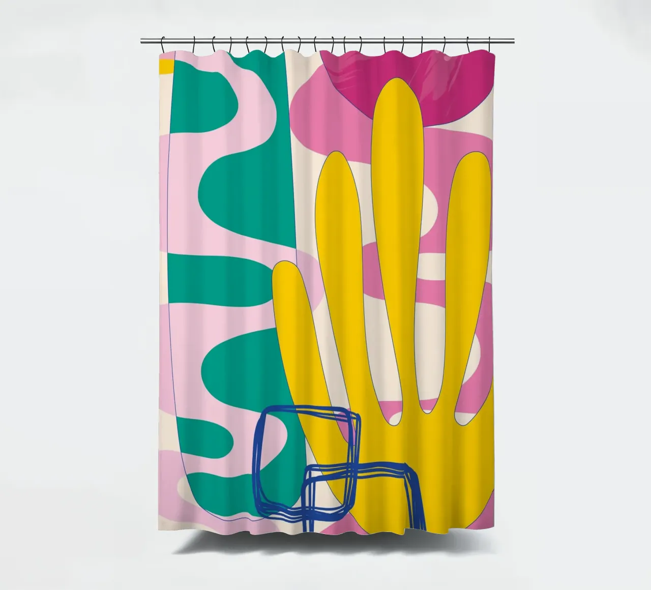 Pop Art Boho - Colorato e vivace tenda da doccia da Whole©