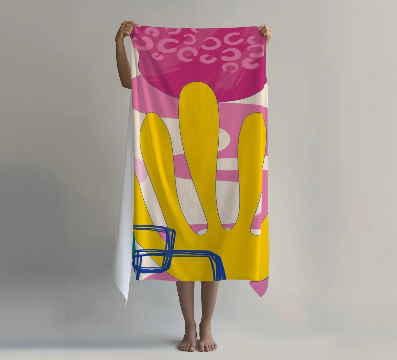 Pop Art Boho - Colorato e vivace telo mare da Whole©