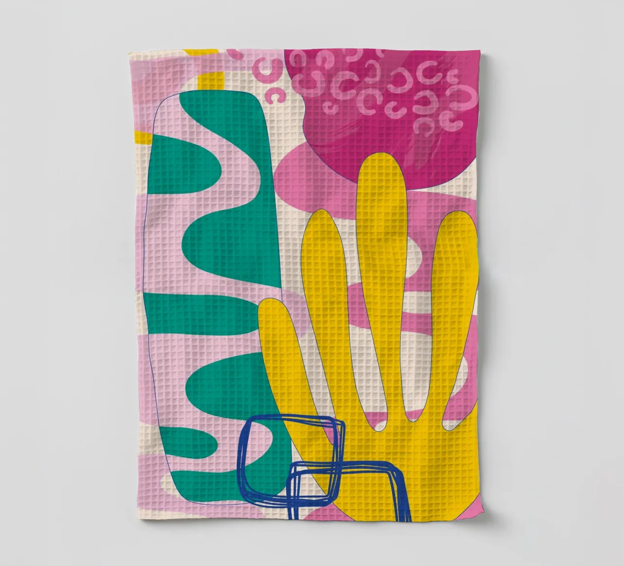 Pop Art Boho - Colorato e vivace canovaccio da cucina da Whole©