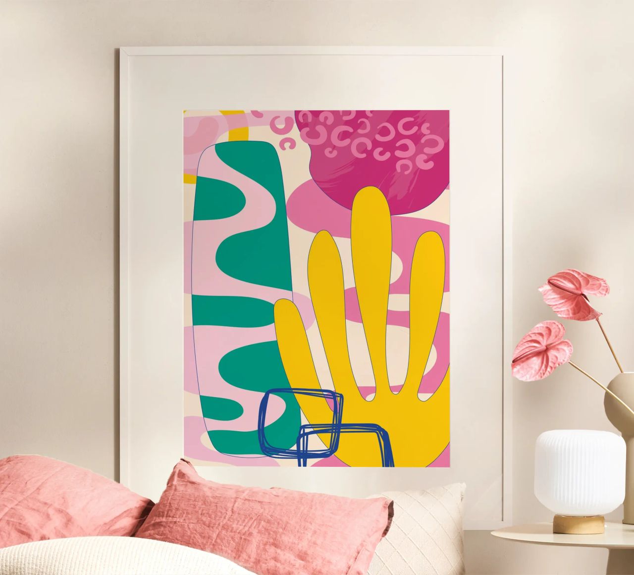 Pop Art Boho - Colourful & Lively poster by Whole©