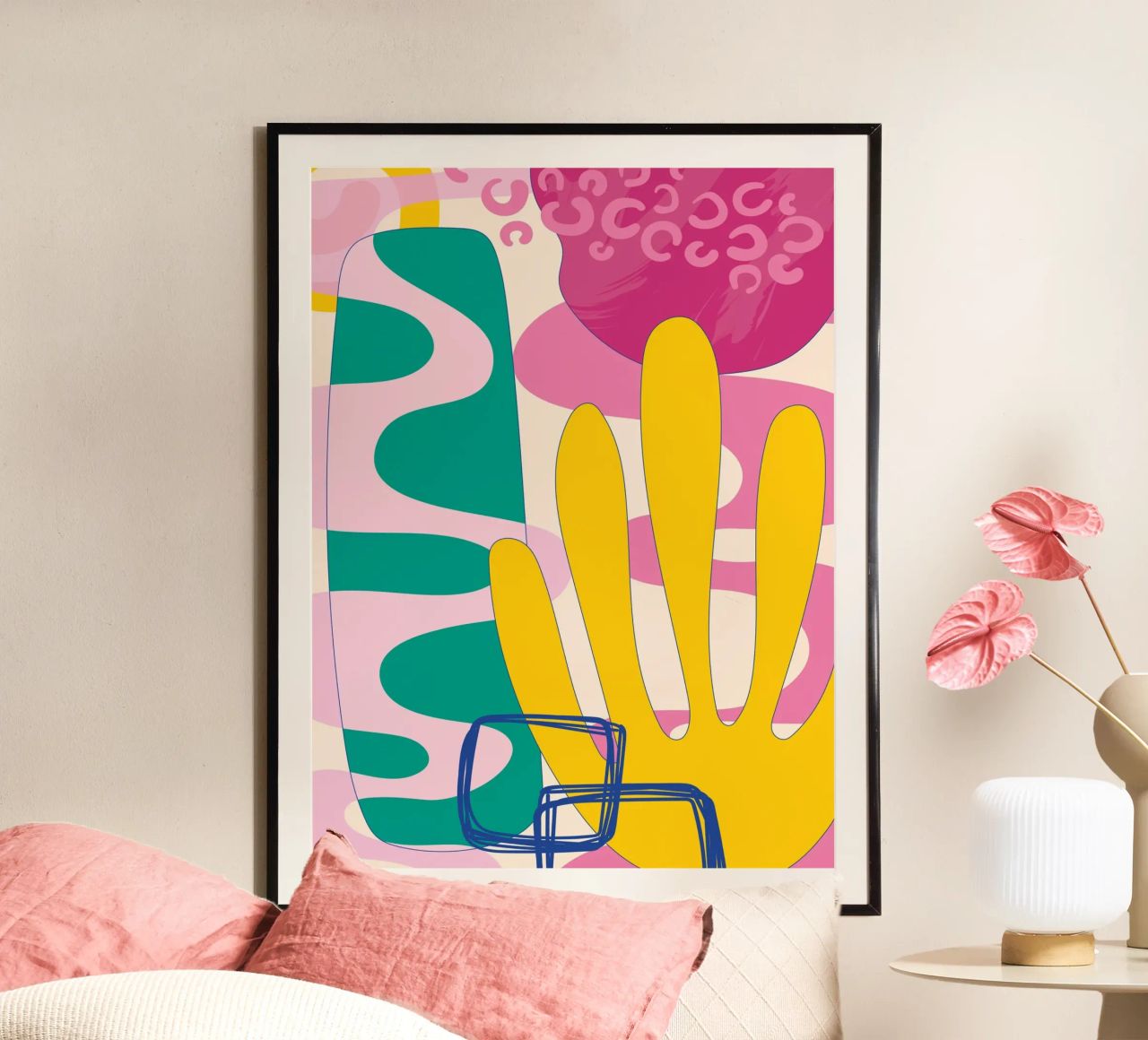 Pop Art Boho - Colourful & Lively poster by Whole©