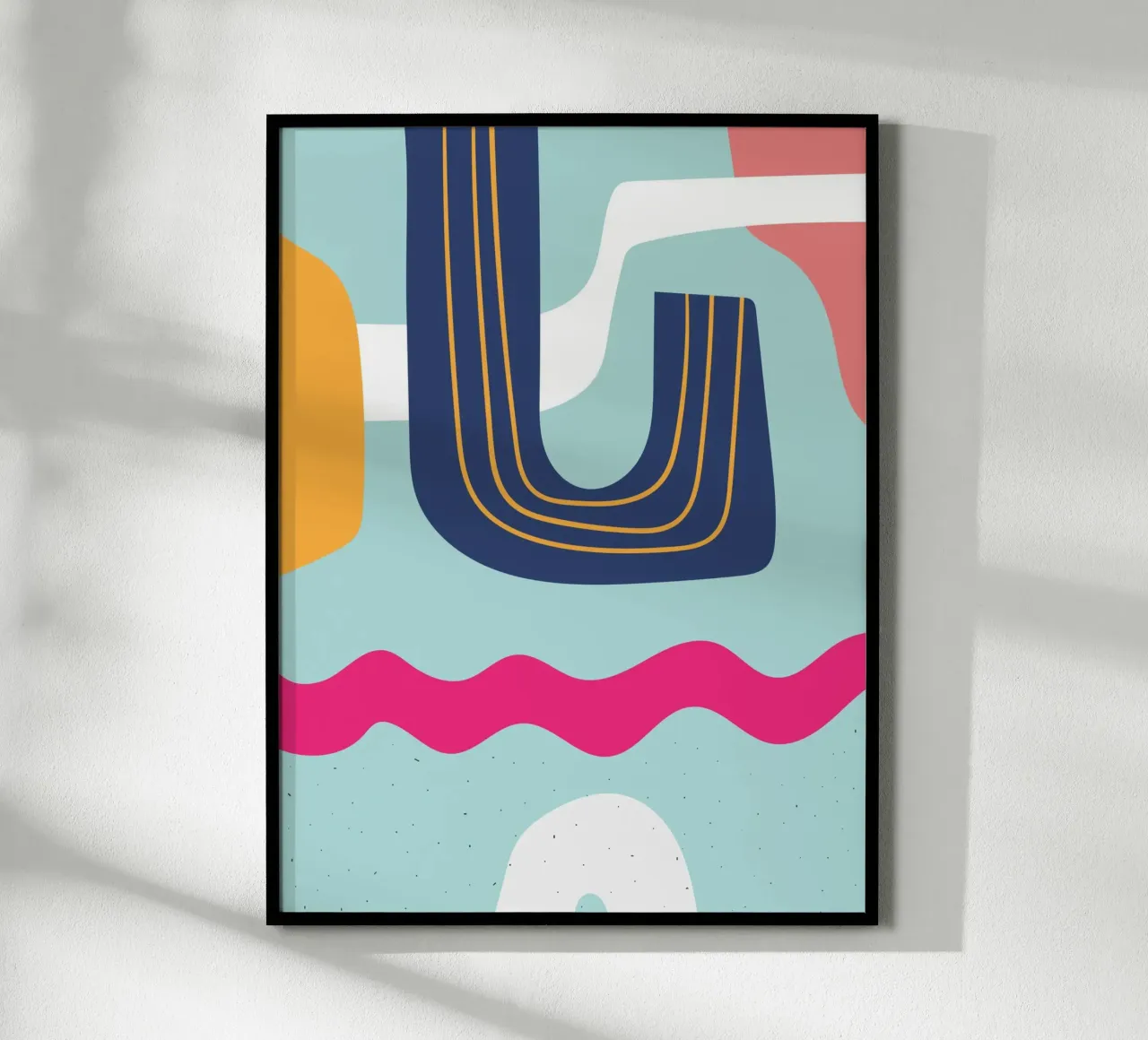 Modern Abstract – Lebendig & Farbenfroh Hahnemühle von Whole©