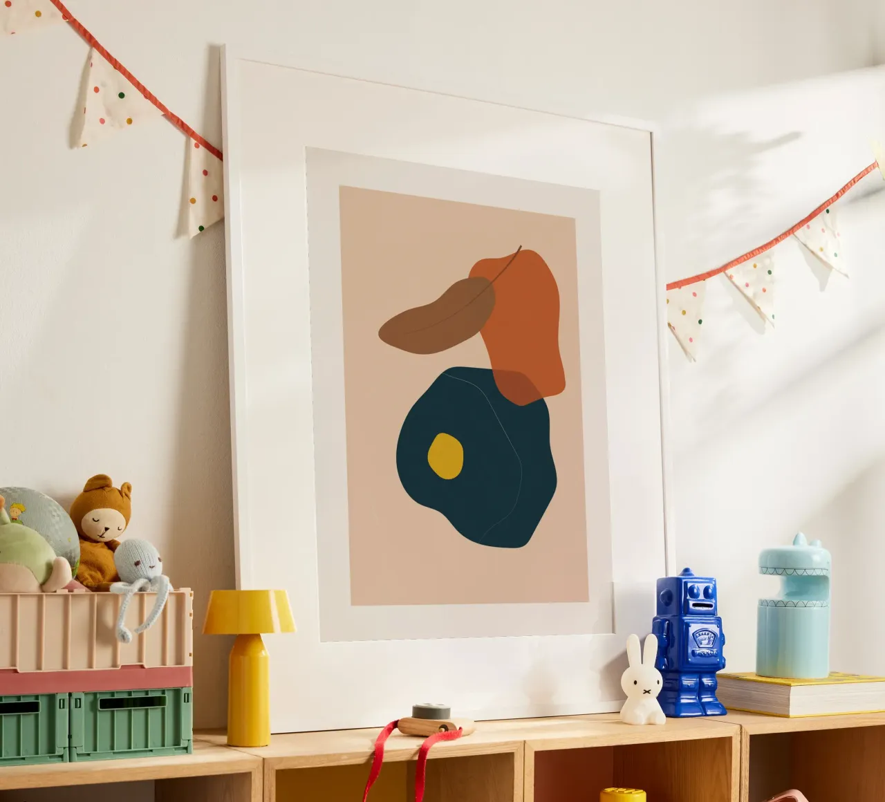 Arte astratta boho - toni della terra e modernità carta hahnemühle da Whole©