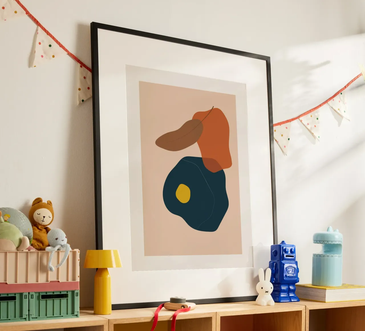 Arte astratta boho - toni della terra e modernità carta hahnemühle da Whole©