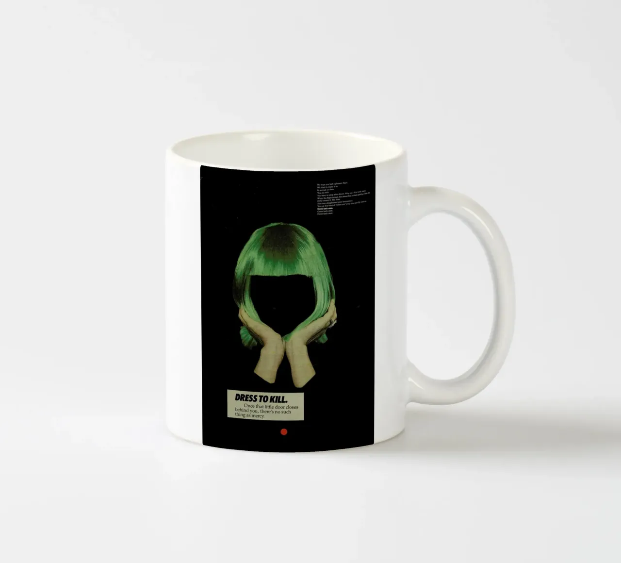 Dress to Kill tazza in ceramica da Frank Moth