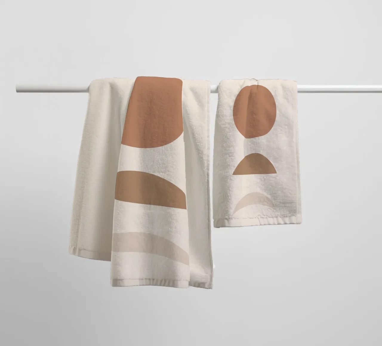 Boho geometry - earth tones & minimalism towel by Whole©