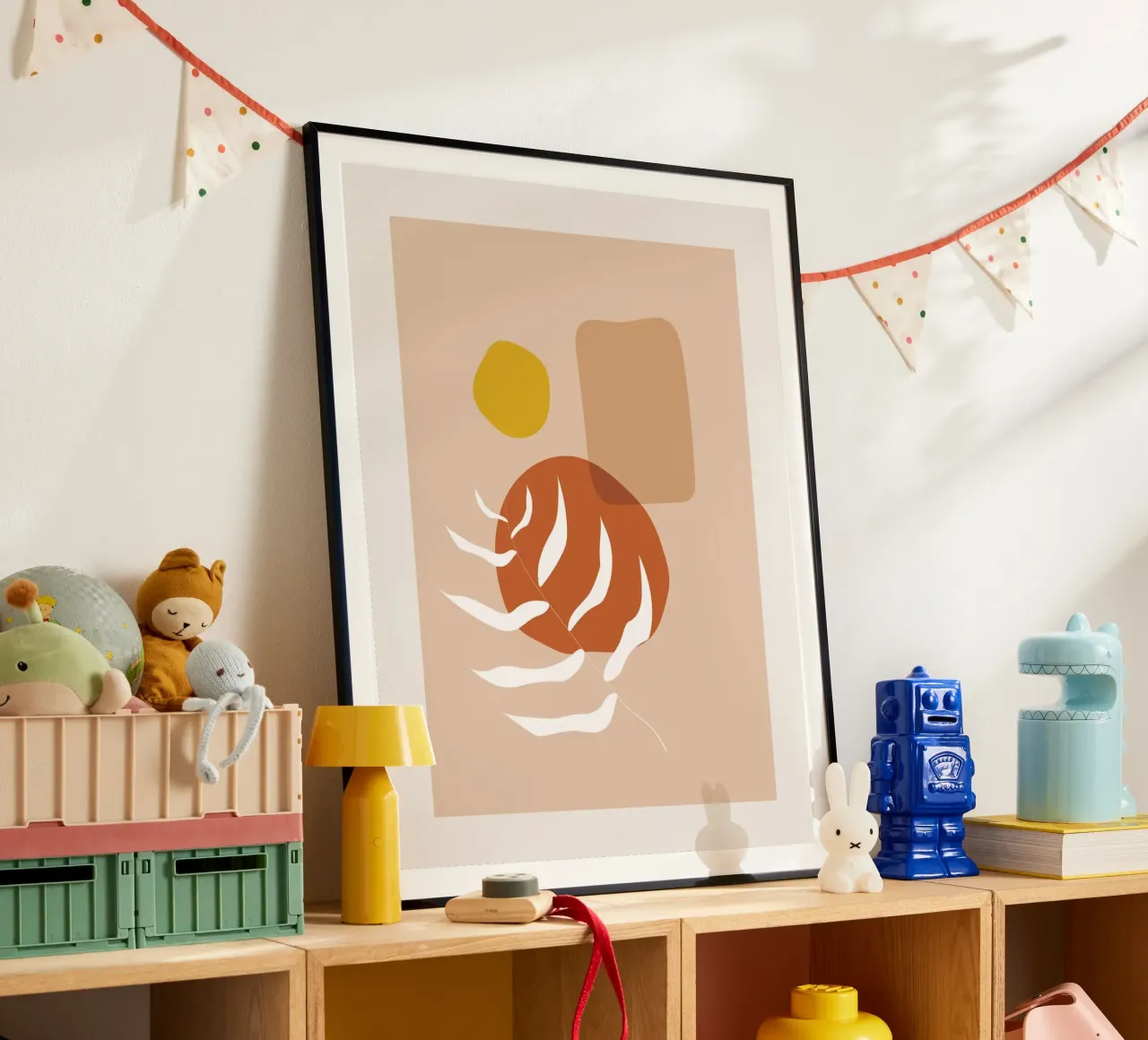 Natura boho - toni della terra e design a foglie carta hahnemühle da Whole©