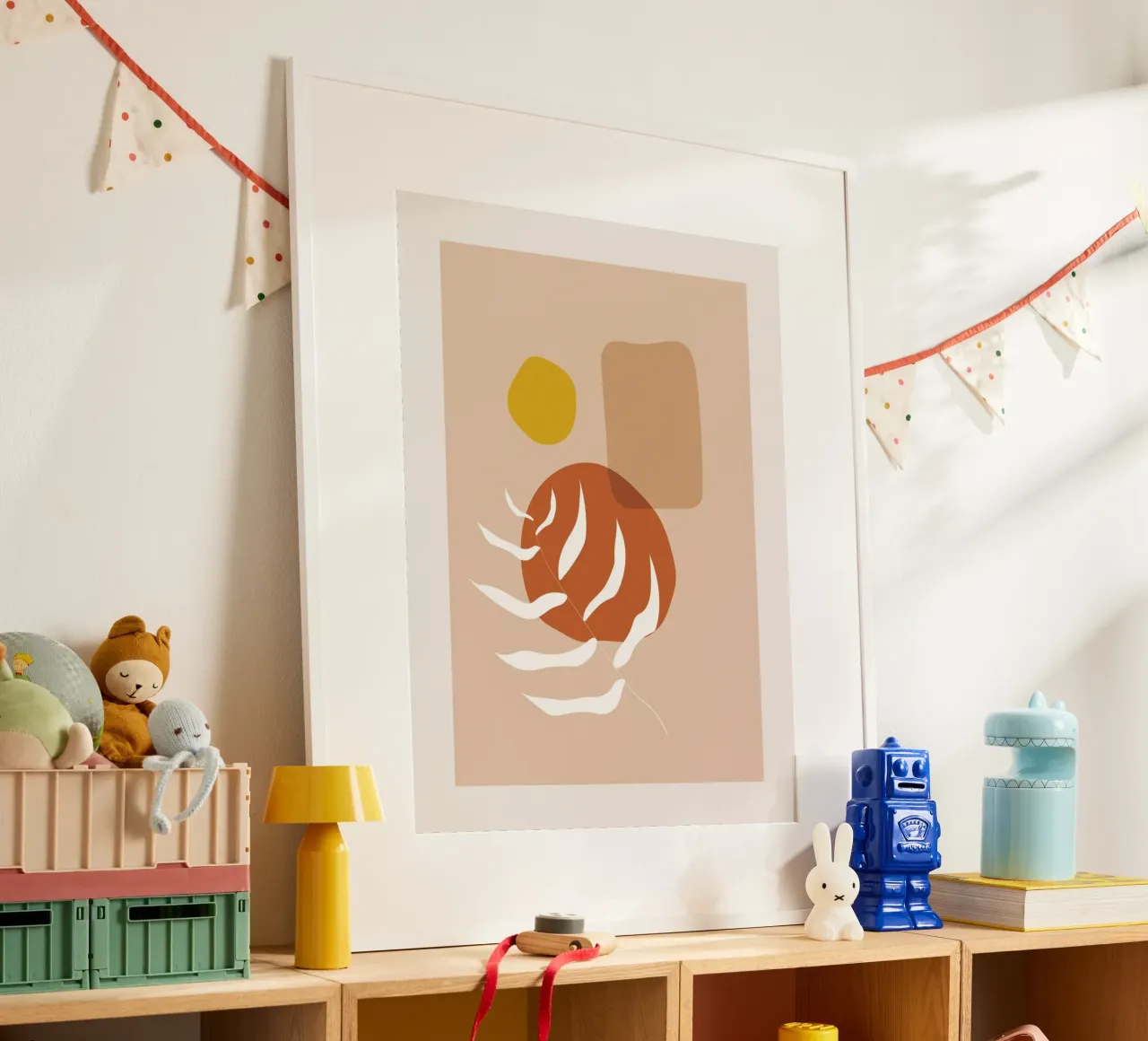 Natura boho - toni della terra e design a foglie carta hahnemühle da Whole©