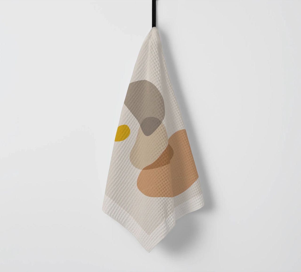 Forme astratte - toni della terra e minimalismo canovaccio da cucina da Whole©