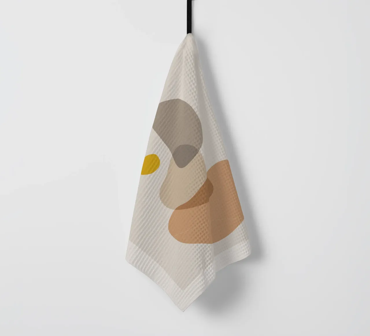 Forme astratte - toni della terra e minimalismo canovaccio da cucina da Whole©