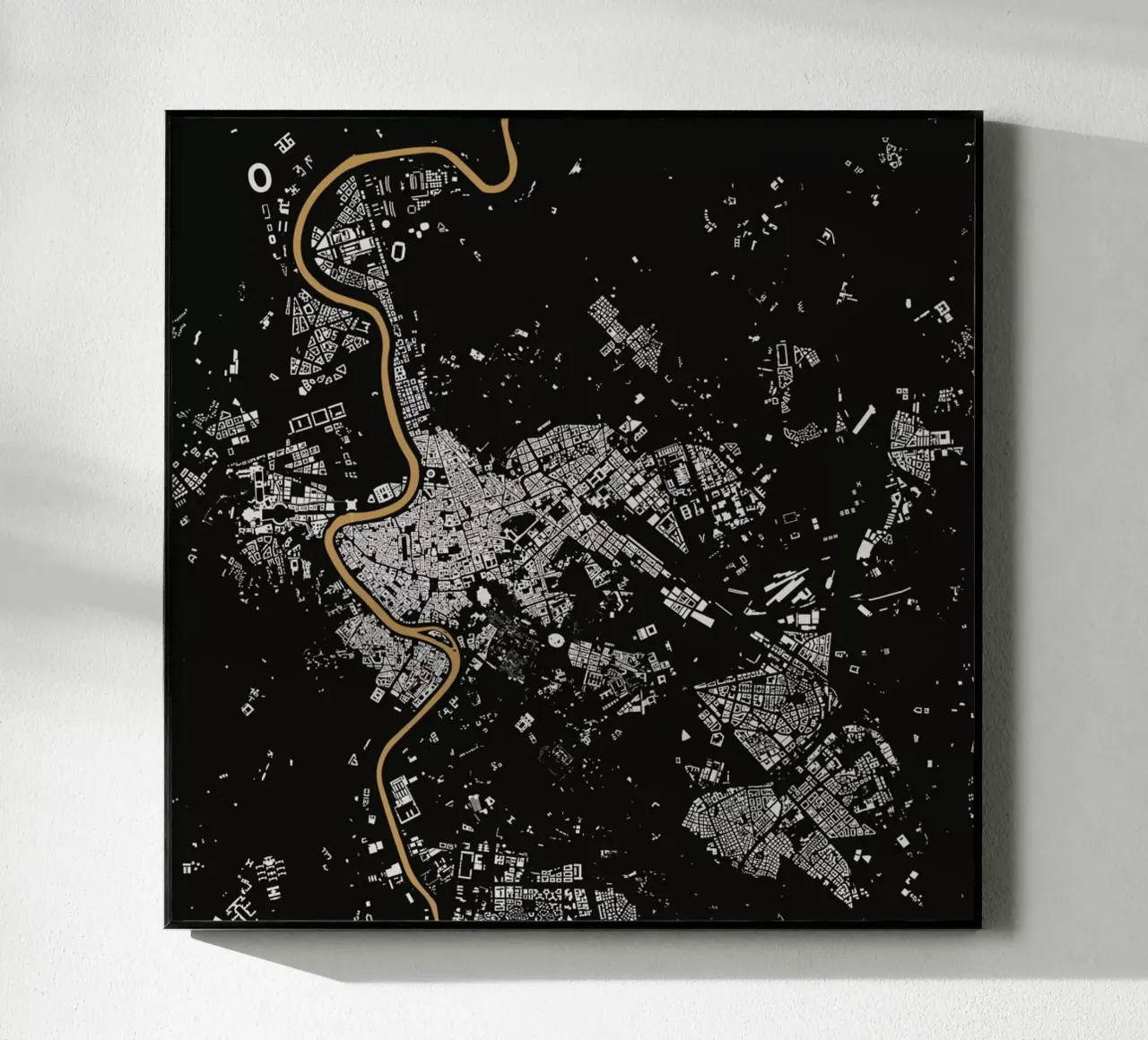 Rome Brown plexiglass da Urban Maps