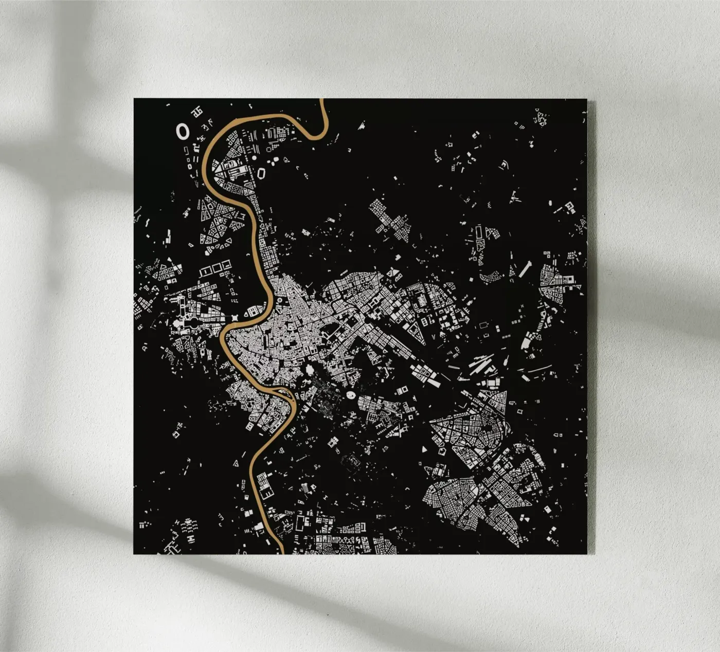 Rome Brown plexiglass da Urban Maps