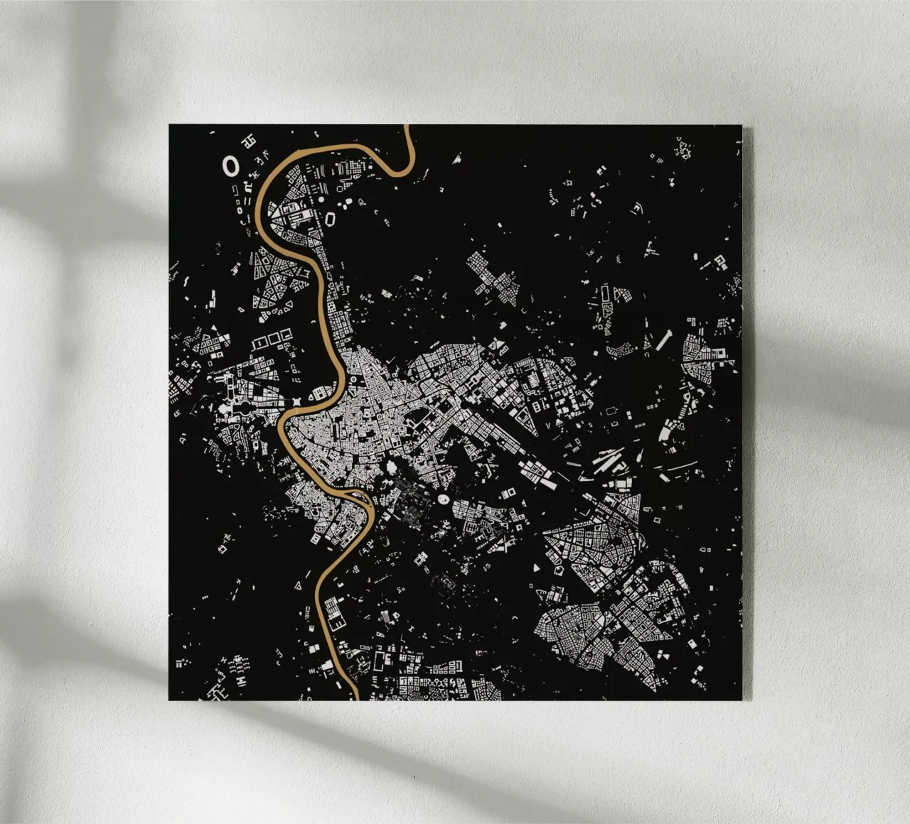 Rome Brown plexiglass da Urban Maps