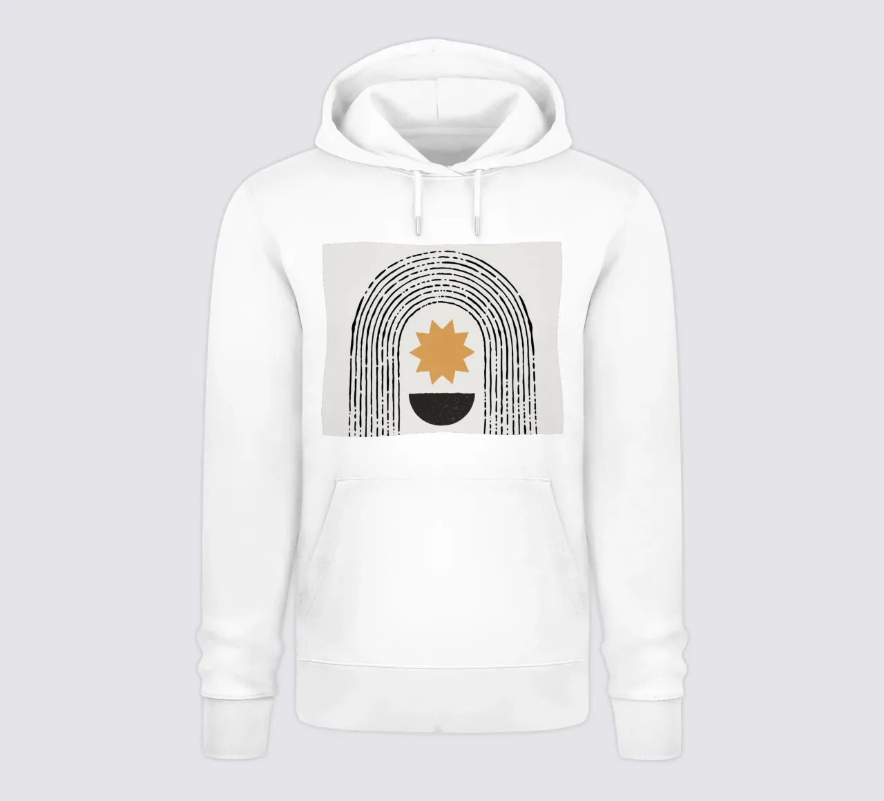 Boho Sonnentor - Design spirituale felpa con cappuccio da Whole©