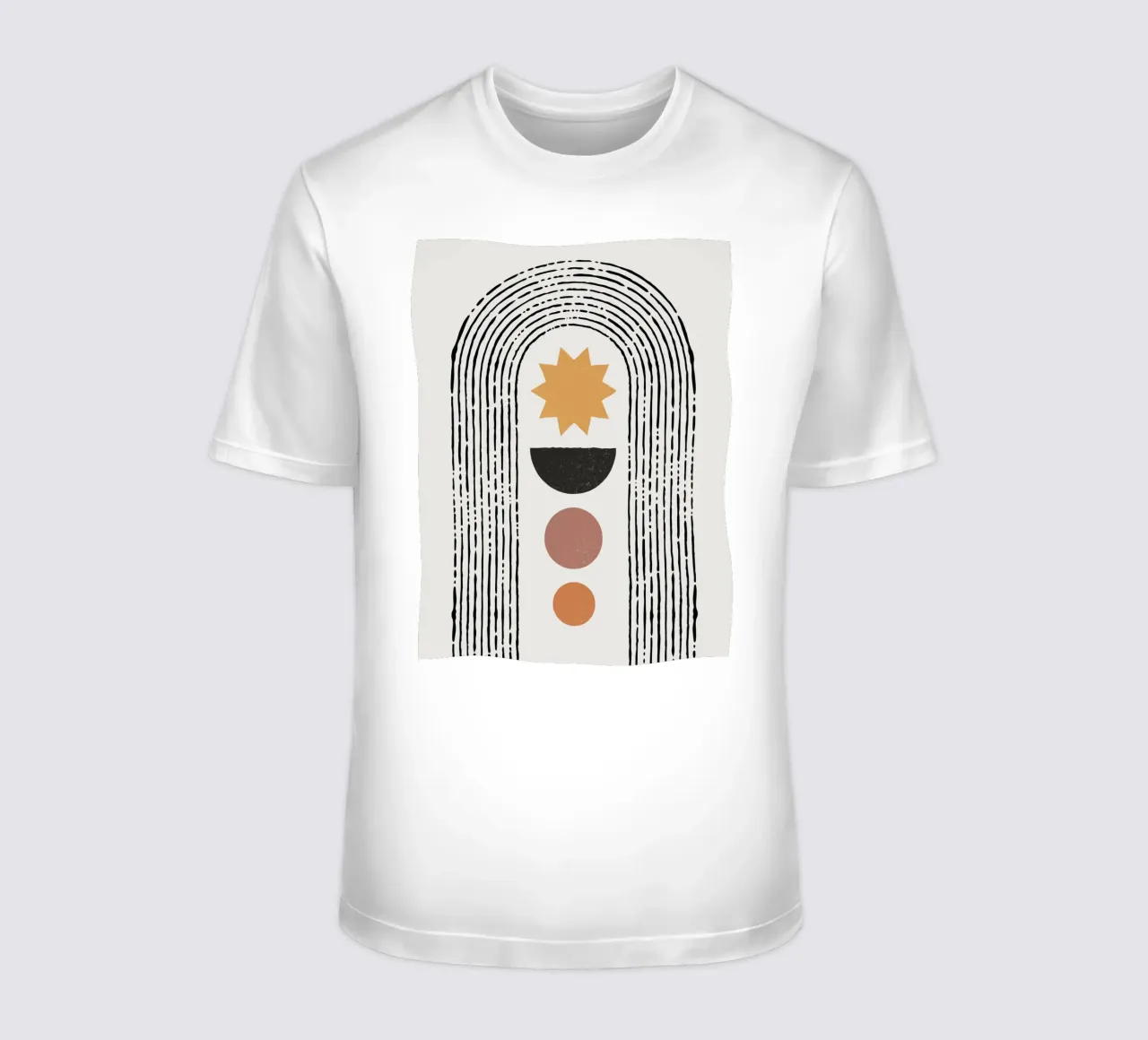 Boho Sonnentor – Spirituelles Design T-Shirt von Whole©