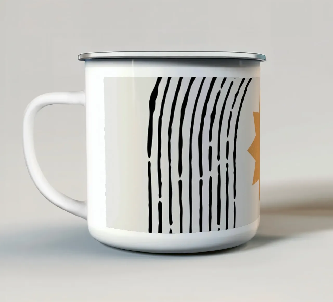 Boho Sonnentor - Design spirituale tazza in smalto da Whole©