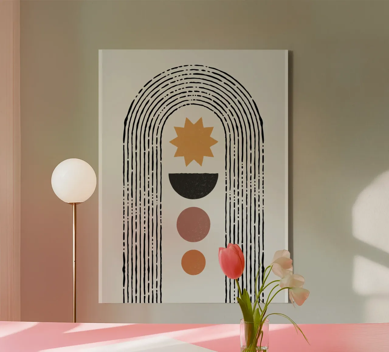 Boho Sonnentor - Spiritual design canvas by Whole©