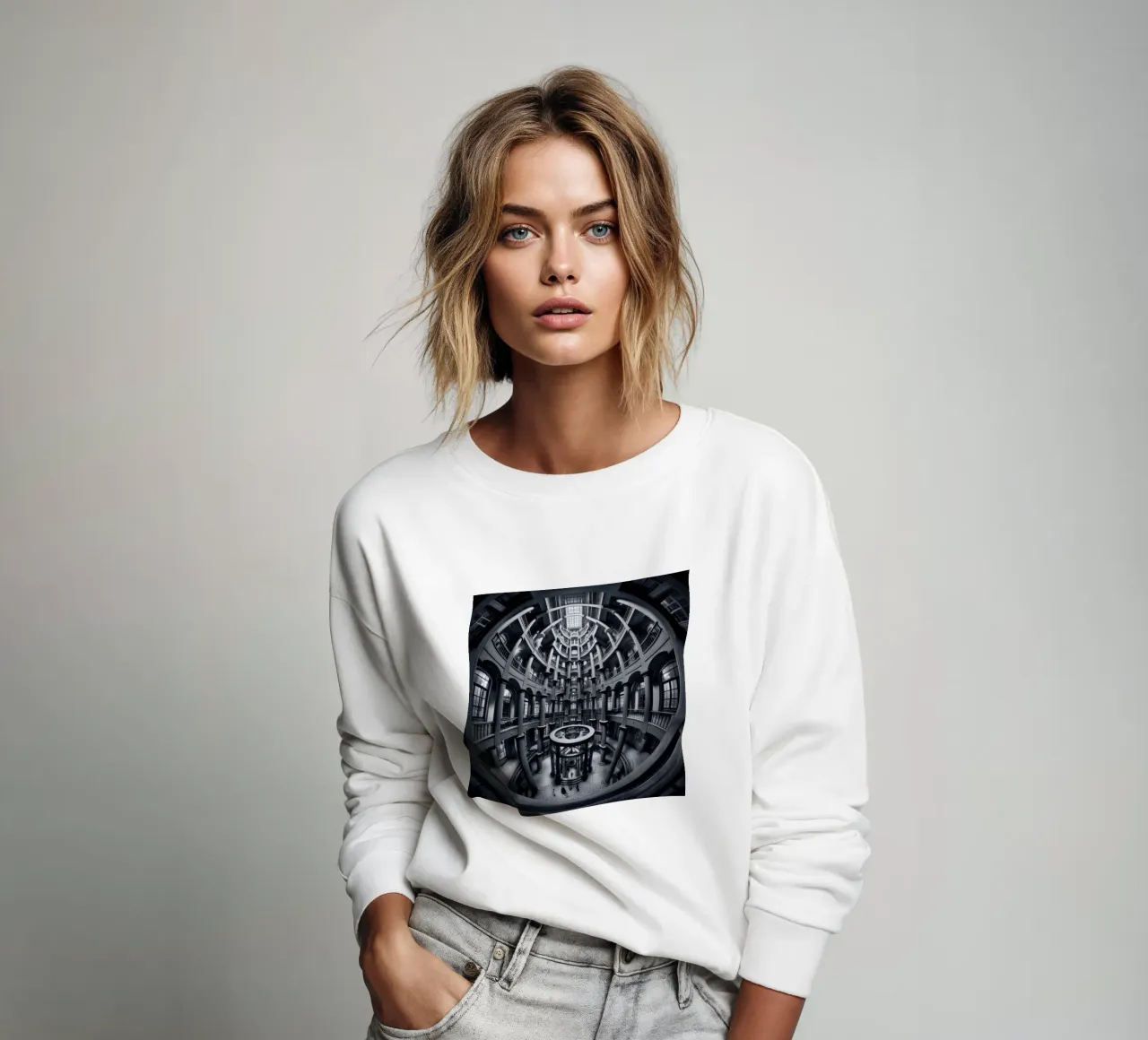 Sphere 052 - Symmetrical Architecture felpa da Spheres