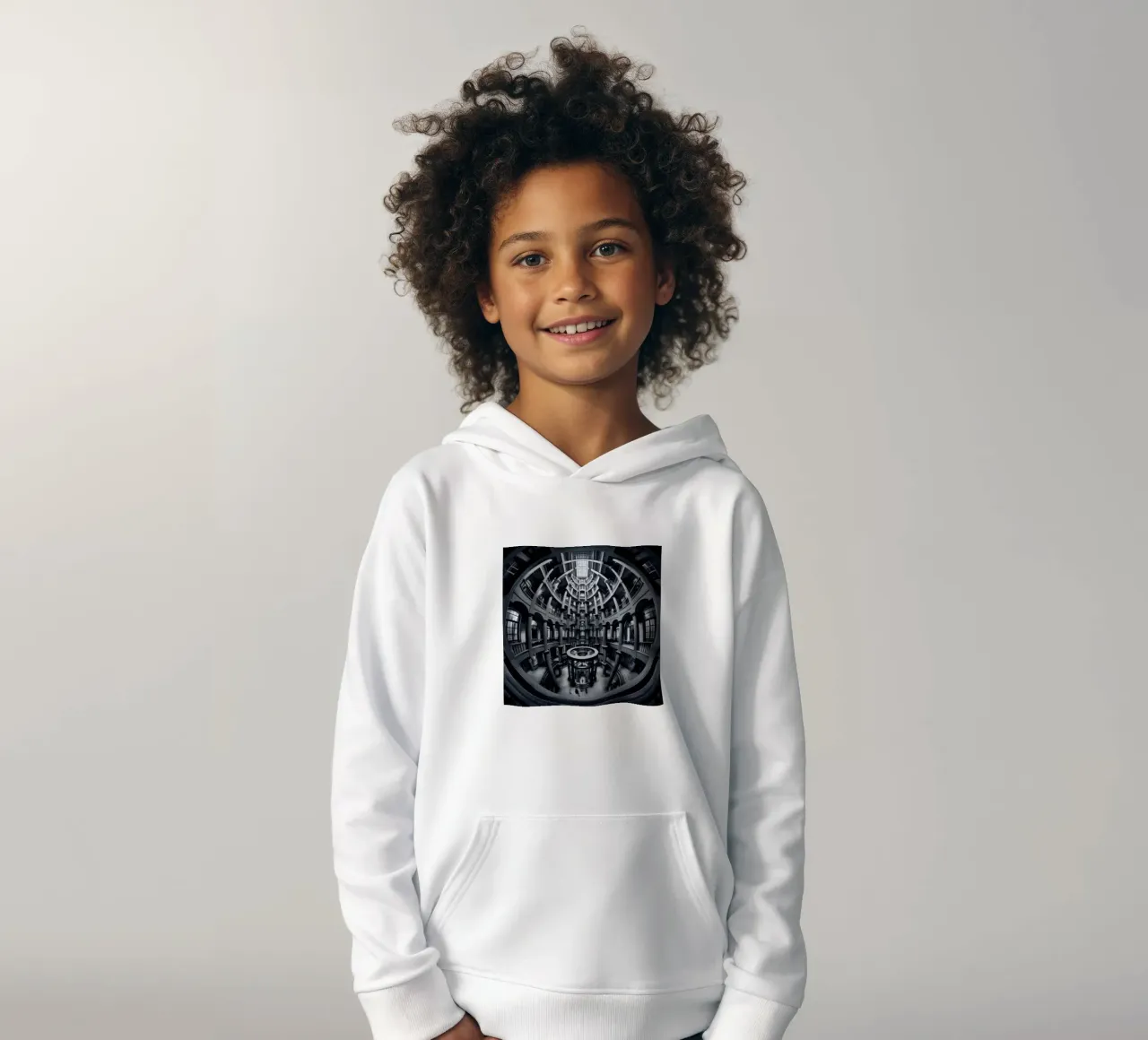 Sphere 052 - Symmetrical Architecture felpa bambino con cappuccio da Spheres