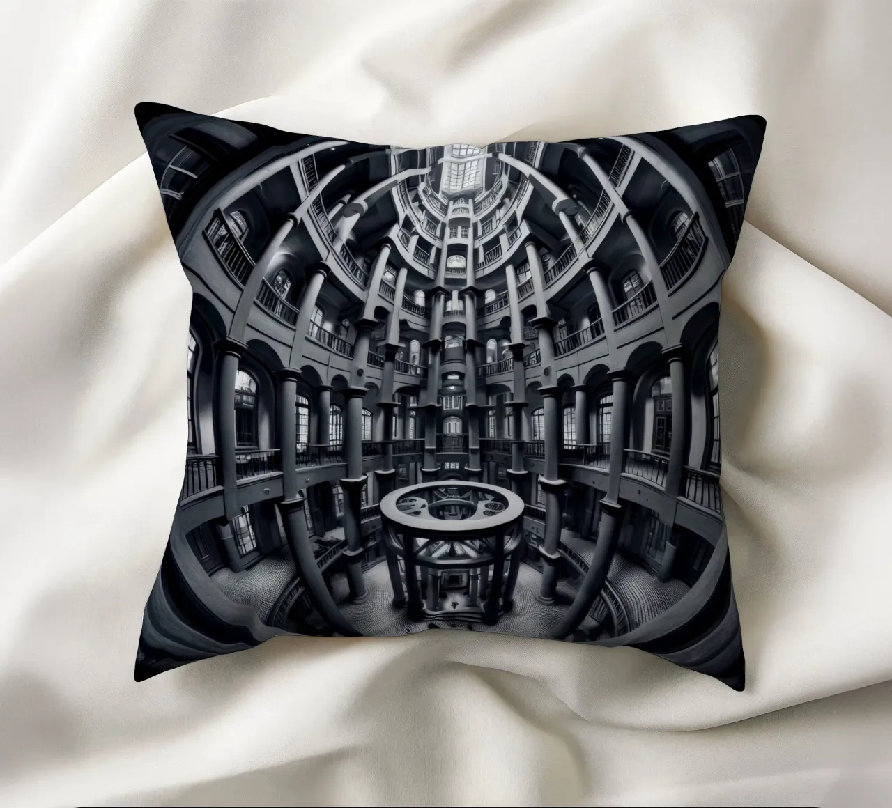 Sphere 052 - Symmetrical Architecture cuscino da Spheres