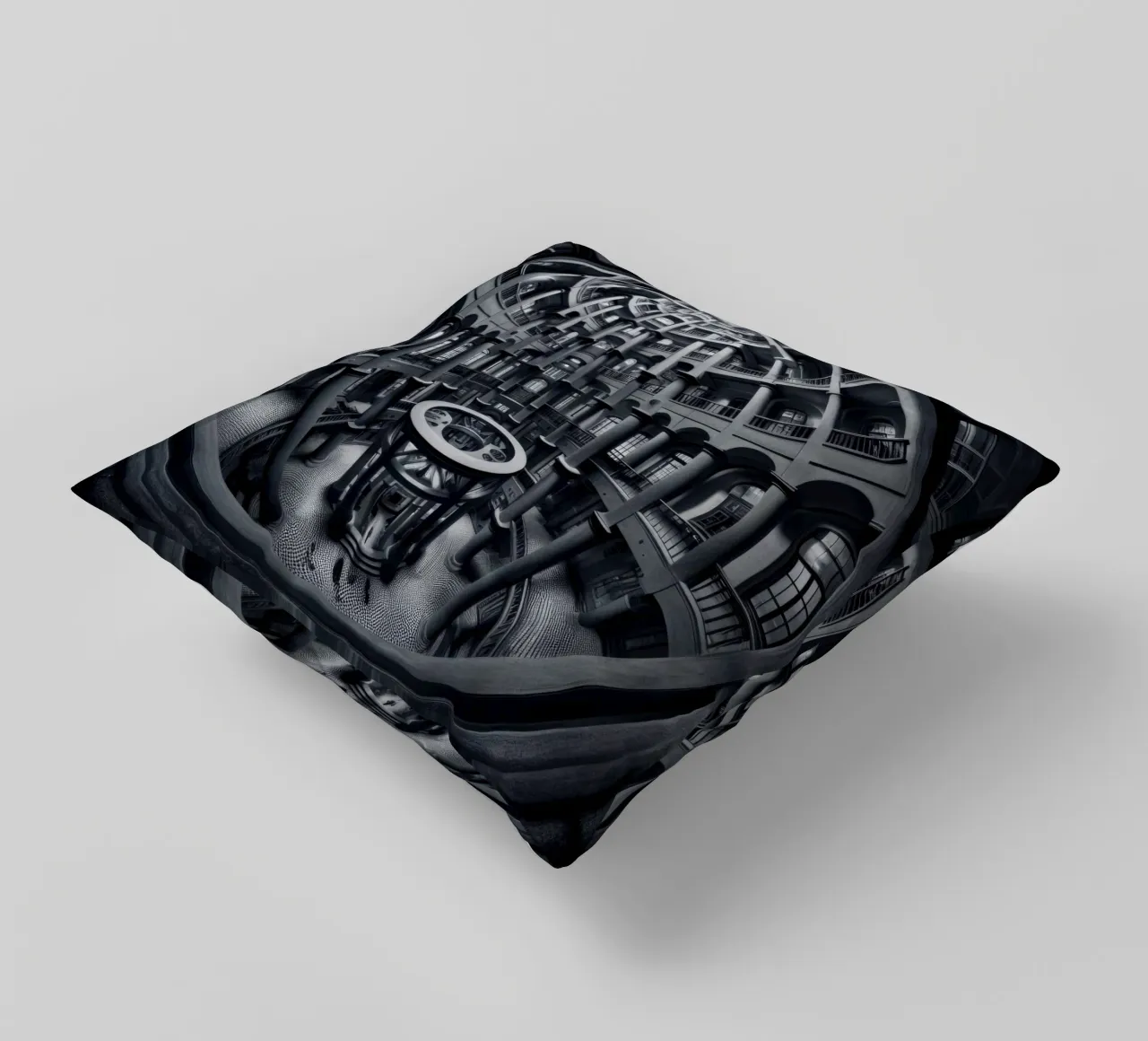 Sphere 052 - Symmetrical Architecture cuscino da Spheres