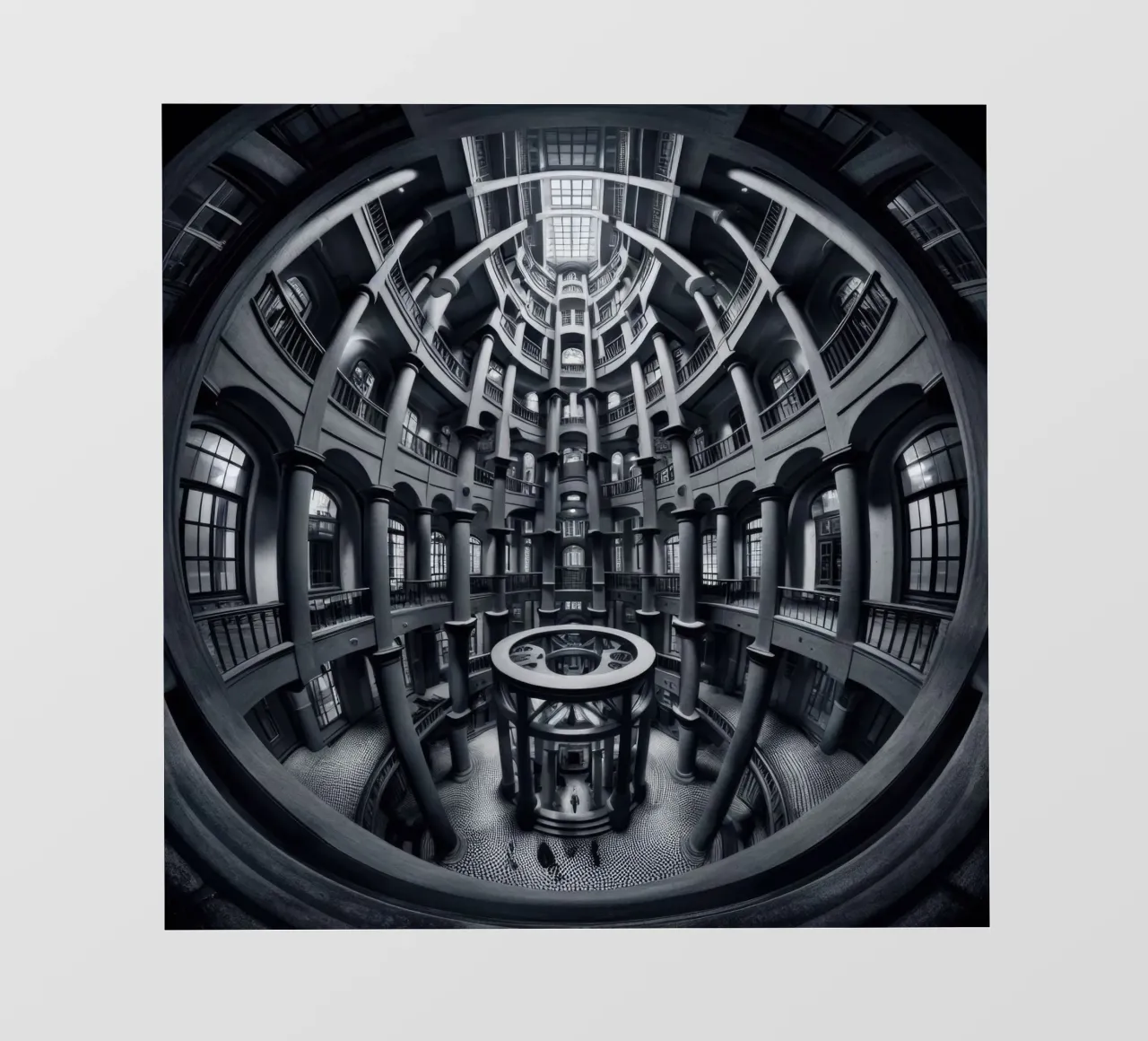 Sphere 052 - Symmetrical Architecture pellicola backlit da Spheres